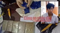 Cặp vợ chồng giấu 10 bánh heroin trong thùng sữa khai gì?