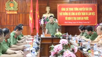Thứ trưởng Nguyễn Văn Sơn làm việc với Trại giam An Phước
