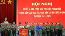 Thanh niên CAND học tập, thực hiện 6 điều Bác Hồ dạy