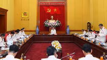 Đoàn đại biểu Đảng bộ Công an Trung ương họp phiên thảo luận đóng góp ý kiến vào Văn kiện Đại hội XIII của Đảng