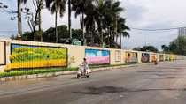 Con đường tranh tái hiện Tết Trung Thu dài nhất Việt Nam