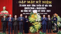 Đoàn đại biểu Quốc hội Bắc Ninh gặp mặt kỷ nhiệm 75 năm ngày Tổng tuyển cử đầu tiên