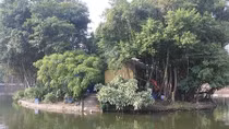 Cưỡng chế công trình trái phép ở khu vực Hồ Văn thuộc Văn Miếu - Quốc Tử Giám