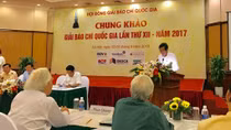 Khai mạc chấm chung khảo Giải báo chí quốc gia 2017