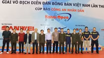 Bế mạc giải vô địch Diễn đàn bóng bàn Việt Nam tranh Cúp Báo CAND lần thứ 10