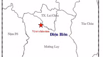 Liên tiếp xảy ra động đất ở Điện Biên 
