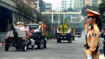 Công an Hà Nội đảm bảo an ninh trong ngày Quốc tang