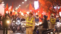 Đảm bảo ANTT, ATGT sau chiến thắng của U23 Việt Nam
