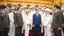 Sự quan tâm sâu sắc của Chủ tịch nước Trần Đại Quang với lực lượng CAND