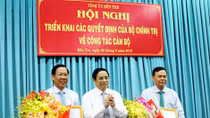 Bến Tre có Bí thư Tỉnh ủy mới