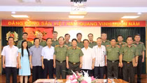 Nghiệm thu cuốn sách "Công tác kiểm tra, giám sát, thi hành kỷ luật đảng trong CAND"
