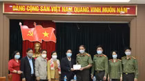 Bộ Công an tiếp nhận ủng hộ phòng chống dịch COVID-19