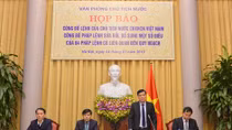 Công bố Lệnh của Chủ tịch nước về Pháp lệnh sửa đổi, bổ sung liên quan đến quy hoạch