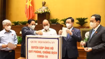 Quyên góp ủng hộ Quỹ vaccine phòng, chống COVID-19 tại kỳ họp Quốc hội