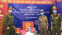 Chuyện bảo vệ bầu cử và chống dịch hiệu quả ở một Công an quận 