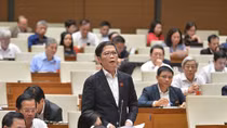 Bộ trưởng Bộ Công thương tranh luận các vấn đề về dự án thủy điện với ĐBQH