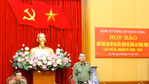 Đại hội Đảng bộ Công an Trung ương lần thứ VII sẽ diễn ra từ ngày 11 đến 13/10