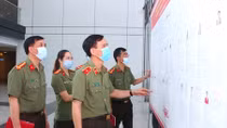 Sẵn sàng công tác bầu cử tại cơ quan Bộ Công an