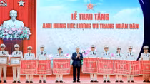 Những tập thể anh hùng thi đua yêu nước của lực lượng CAND