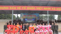 Cao đẳng ANND I giao hữu bóng đá chào mừng Tháng Thanh niên