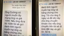 Tìm bị hại vụ nhắn tin tống tiền lãnh đạo văn phòng đoàn ĐBQH