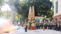 Cục Công tác đảng và công tác chính trị tập huấn phòng cháy, chữa cháy