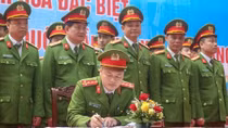 Cảnh sát bảo vệ mục tiêu phát động thi đua đặc biệt 
