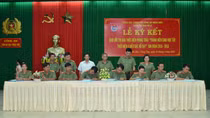 Tuổi trẻ cụm thi đua số 8 ký giao ước thi đua học tập, thực hiện 6 điều Bác Hồ dạy
