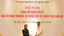 Thiếu tướng Nguyễn Minh Đức giữ chức Phó Chủ nhiệm Uỷ ban Quốc phòng và An ninh