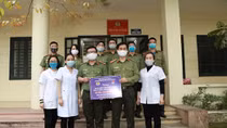 Cao đẳng ANND I ủng hộ hơn 30 triệu đồng cho cán bộ tuyến đầu phòng, chống dịch