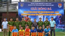 Tiểu đoàn Cảnh sát bảo vệ hàng đặc biệt tổ chức Giải bóng đá