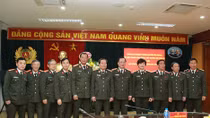 Thứ trưởng Nguyễn Văn Thành làm việc với Cục Công tác đảng và công tác chính trị