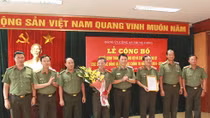 Công bố Quyết định thành lập Đảng bộ Cục Công tác Đảng và công tác chính trị