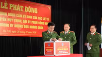 Phát động học tập gương chiến đấu, hy sinh dũng cảm của CBCS tại Đồng Tâm