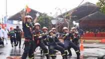 Diễn tập chữa cháy, CNCH cụm công trình cao tầng tại Đà Nẵng