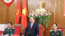 Thủ tướng Nguyễn Xuân Phúc thăm và làm việc tại BTL Quân khu 5