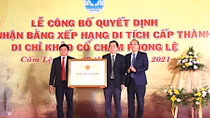 Di chỉ khảo cổ Chăm-Phong Lệ được xếp hạng di tích cấp thành phố