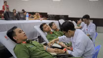 Tuổi trẻ Công an TP Đà Nẵng hiến hơn 400 đơn vị máu