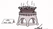Cỏ dại đầy vườn hoa