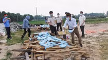 Phú Thọ tiêu hủy 300 bánh heroin