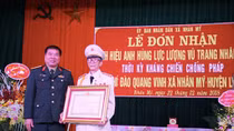 Đại tá Công an nhận danh hiệu Anh hùng ở tuổi 95