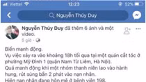 Tới hiệu cắt tóc nổ súng "dằn mặt" tình địch