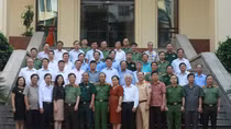 Bộ Công an gặp mặt học viên Lớp bồi dưỡng kiến thức QPAN khóa 76