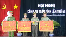 Thứ trưởng Nguyễn Văn Sơn chỉ đạo công tác tại Công an An Giang