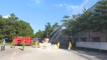 Diễn tập phương án PCCC tại Công ty TNHH Giầy ADORA Việt Nam