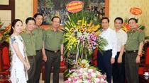 Lãnh đạo Bộ Công an chúc mừng các cơ quan thông tấn, báo chí