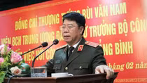 Thứ trưởng Bùi Văn Nam kiểm tra công tác tại Công an Quảng Bình