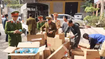 Tiêu hủy hơn 2 nghìn mỹ phẩm không có nguồn gốc