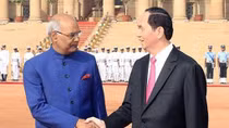 Chủ tịch nước Trần Đại Quang hội kiến Tổng thống Ấn Độ Ram Nath Kovind