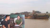 3 tàu hút cát trên sông Cầu bỏ chạy khi gặp Cảnh sát đường thủy
